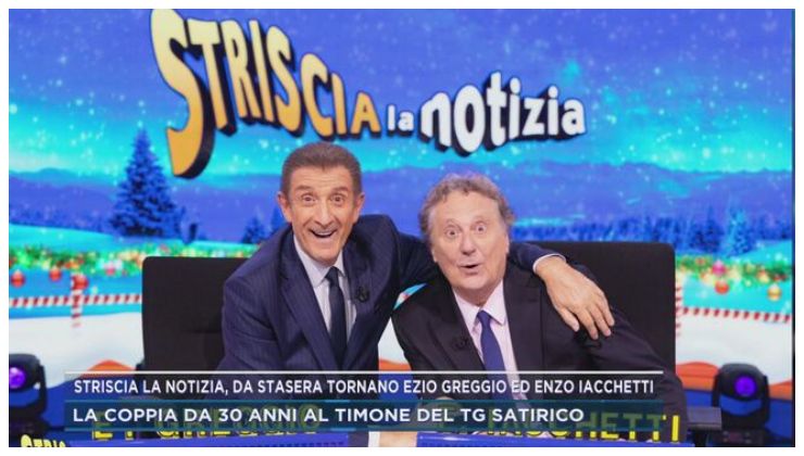 Iacchetti e Greggio tv 