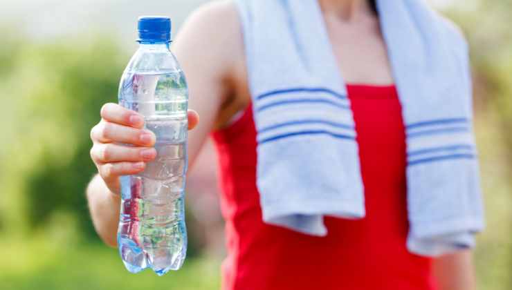 Cosa bere durante l'allenamento